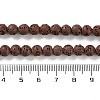 Synthetic Lava Rock Dyed Beads Strands G-H311-08A-02-5