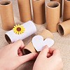 Kraft Paper Tube PH-DIY-WH0063-12-5