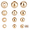 Beebeecraft 200Pcs 4 Styles Brass Spacer Beads KK-BBC0003-58G-1