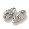 Anti-Tarnish 304 Stainless Steel Pendants STAS-Q334-18P-2