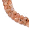 Natural Gold Sunstone Beads Strands G-G188-B02-01A-3