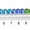 Electroplate Glass Beads Strands EGLA-C007-02-4
