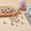 Mega Pet 100Pcs 10 Style Tibetan Style Alloy European Beads TIBEB-MP0001-01-14