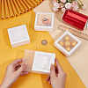 Cardboard Drawer Gift Storage Boxes with Clear Cover CON-WH0092-72A-01-3
