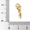 Dolphin 304 Stainless Steel Pendant Decorations STAS-G352-32G-3