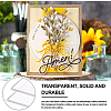 Transparent Acrylic Plates DIY-WH0016-54A-6