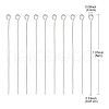 304 Stainless Steel Eye Pins STAS-YW0001-86-5