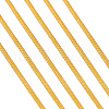 Yilisi 5 Yards Plating Brass Serpentine Chain CHC-YS0001-01G-4