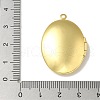 Brass Locket Pendants KK-Q019-19G-3