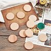 Unfinished Wooden Discs WOOD-WH0030-13-2