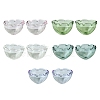 10Pcs 5 Colors Glass Bead Cone for Wind Chimes Making GLAA-FS0001-64-1