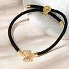 Adjustable Nylon Cord Bracelets BJEW-C096-01G-26-1