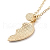 BFF/Best Friends Forever Alloy Pendant Necklaces X-NJEW-K124-02C-G-7