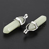 Synthetic Fluorite Double Terminated Pointed Pendants G-N0326-98-4