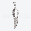 304 Stainless Steel Pendants STAS-G175-08AS-1