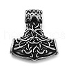 Viking 304 Stainless Steel Pendants STAS-N105-04J-AS-1