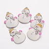 Alloy Enamel Pendants EA817Y-1