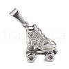 Non-Tarnish 304 Stainless Steel Pendants X-STAS-H110-07AS-1