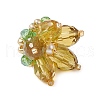 Transparent Glass Pendants PALLOY-MZ00720-05-2
