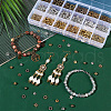   900Pcs 18 Styles Tibetan Style Alloy Spacer Beads TIBEB-PH0005-13-5