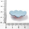 Opauqe Resin Cabochon CRES-I039-01D-3