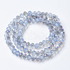 Electroplate Glass Beads Strands EGLA-A034-J3mm-F03-2