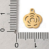 304 Stainless Steel Charms STAS-L022-319G-3