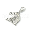 40Pcs 20 Styles Tibetan Style Alloy Pendant Decorations HJEW-AB00257-5