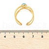Natural Turquoise Finger Rings RJEW-Q006-01F-G-3