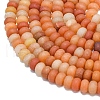 Natural Red Aventurine Beads Strands G-P575-A02-8x5mm-05-3