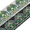 Ethnic Style Embroidery Polyester Ribbons OCOR-WH0077-29D-2