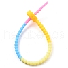 Heart Silicone Cable Ties SIL-T057-01M-2