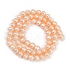Natural Cultured Freshwater Pearl Beads Strands PEAR-P064-19E-08C-3