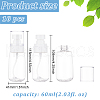 Plastic Empty Refillable Spray Bottle AJEW-WH0347-68-2