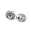 304 Stainless Steel Beads STAS-H235-06A-P-2