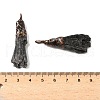 Natural Black Tourmaline Nuggets Big Pendants G-C190-01-3