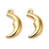 201 Stainless Steel Pendants STAS-D020-02G-1