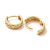 Brass Hollow Hoop Earrings EJEW-M236-01E-G-2