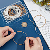 Beebeecraft 45Pcs 3 Colors Spring Bracelets TWIR-BBC0001-07-3