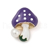 Mushroom Enamel Pins JEWB-R068-06B-G-1