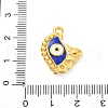 304 Stainless Steel Enamel Pendants STAS-B085-22G-3