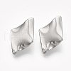 304 Stainless Steel Stud Earring Findings STAS-S079-56B-2