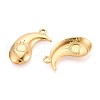 304 Stainless Steel Pendants STAS-T065-10G-2