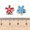 CCB Plastic European Beads CCB-M003-01F-3