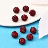 Pave Disco Ball Beads X-RB-A130-10mm-5-4
