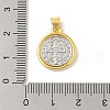 Rack Plating Brass Pendants KK-S380-31G-B-3