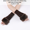 Polyacrylonitrile Fiber Yarn Knitting Fingerless Gloves COHT-PW0001-15E-2