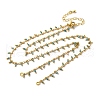 Brass Cable Chain Necklace Making KK-K337-12G-14-1