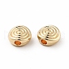 Rack Plating Alloy Beads PALLOY-D004-12LG-3