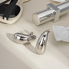Stainless Steel Teardrop Stud Earrings SF4071-2-1